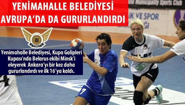 Yenimahalle Belediyespor, Avrupa'da ilk 16'da