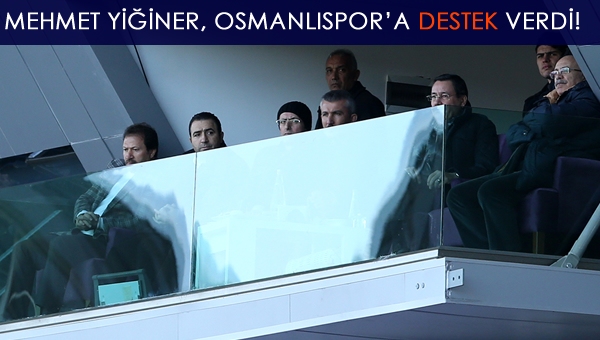 Mehmet Yiğiner, Osmanlıspor'a hem destek verdi, hem de destek istedi!