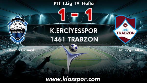 K.Erciyesspor 1 - 1461 Trabzon 1