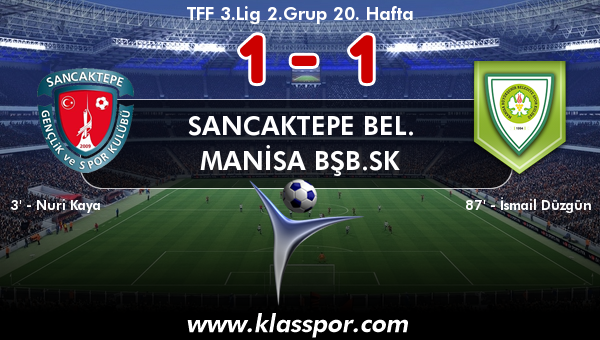 Sancaktepe Bel. 1 - Manisa BŞB.SK 1