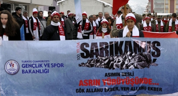 Gençler ecdadı için yürüyecek