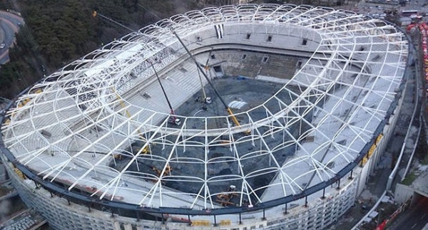 Vodafone Arena'da elim kaza