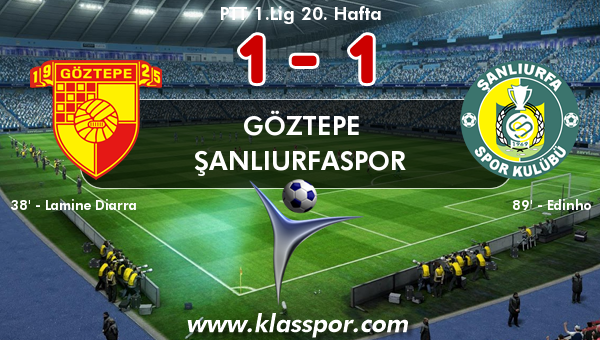 Göztepe 1 - Şanlıurfaspor 1