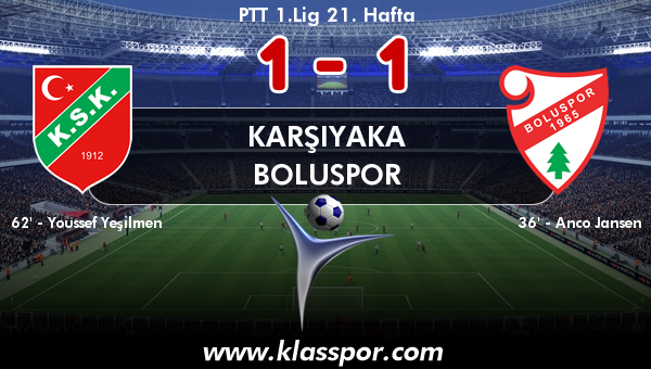 Karşıyaka 1 - Boluspor 1