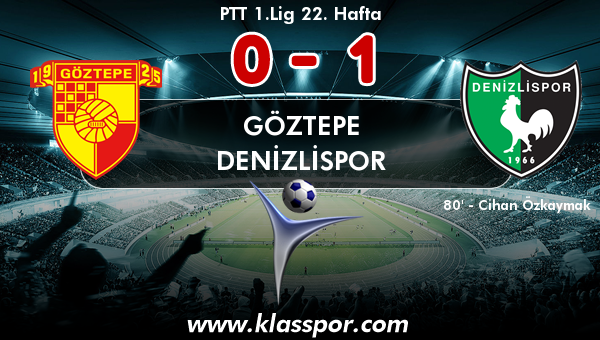 Göztepe 0 - Denizlispor 1