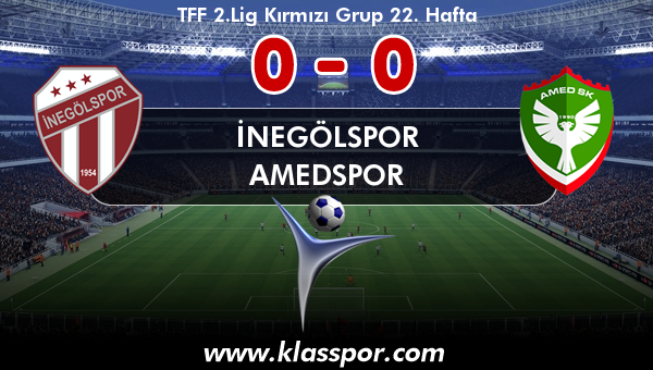 İnegölspor 0 - Amedspor 0