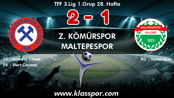 Z. Kömürspor 2 - Maltepespor 1