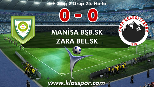 Manisa BŞB.SK 0 - Zara Bel.SK 0