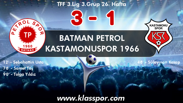 Batman Petrol 3 - Kastamonuspor 1966 1