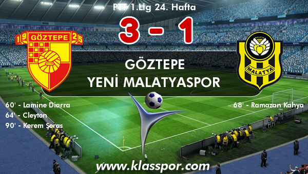 Göztepe 3 - Yeni Malatyaspor 1