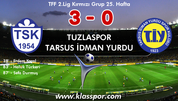 Tuzlaspor 3 - Tarsus İdman Yurdu 0