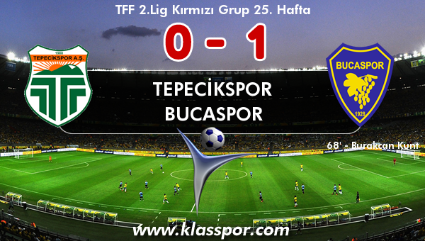 Tepecikspor 0 - Bucaspor 1