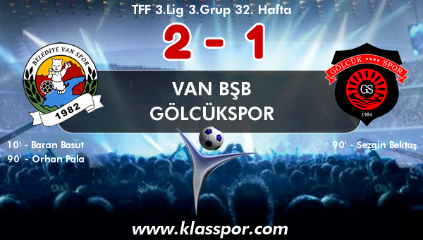 Van BŞB 2 - Gölcükspor 1