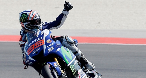 MotoGP'de sezonun ilk zaferi Lorenzo'dan