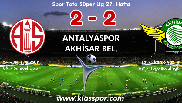 Antalyaspor 2 - Akhisar Bel. 2