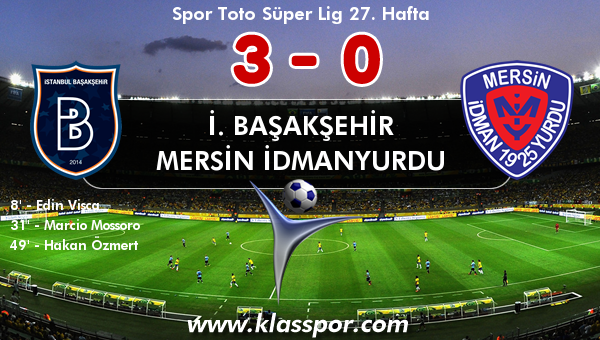 İ. Başakşehir 3 - Mersin İdmanyurdu 0