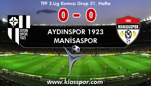 Aydınspor 1923 0 - Manisaspor 0