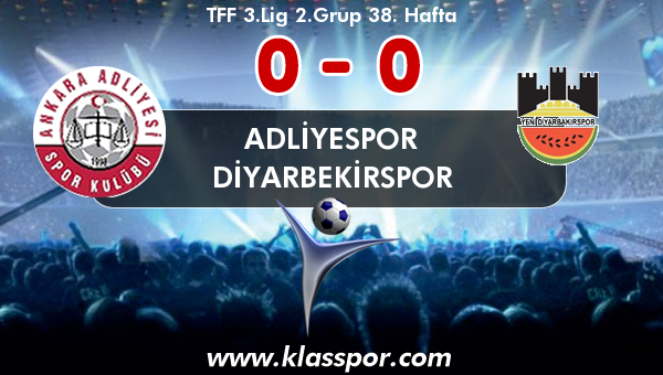 Adliyespor 2.Lig umudunu Play-Off a taşıdı...