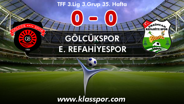 Gölcükspor 0 - E. Refahiyespor 0