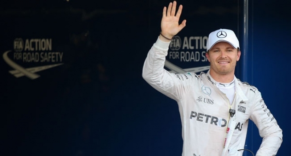 Bakü'de pole pozisyonu Rosberg'in