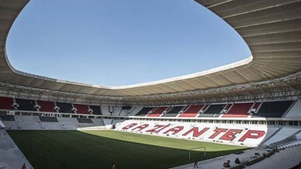 Gaziantep Arena'da ilginç detay