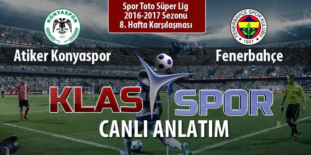 Atiker Konyaspor - Fenerbahçe sahaya hangi kadro ile çıkıyor?