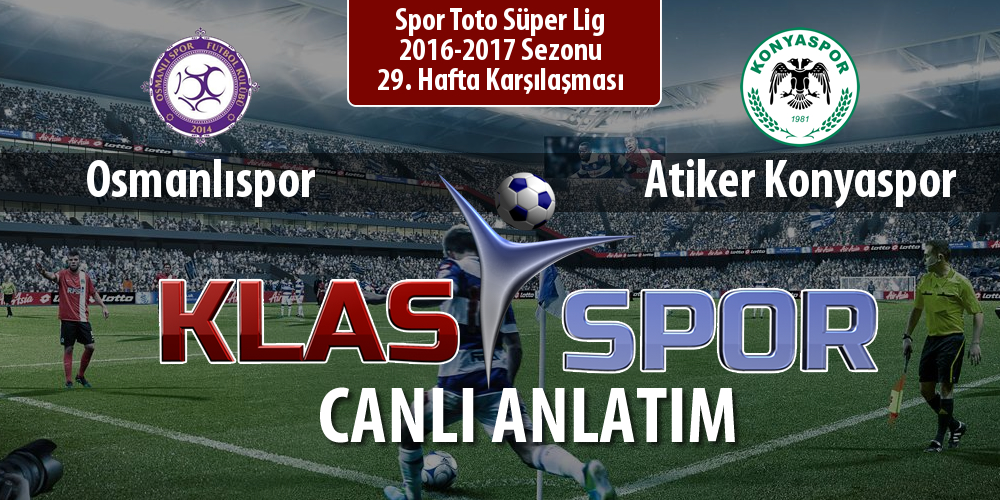 İşte Osmanlıspor - Atiker Konyaspor maçında ilk 11'ler