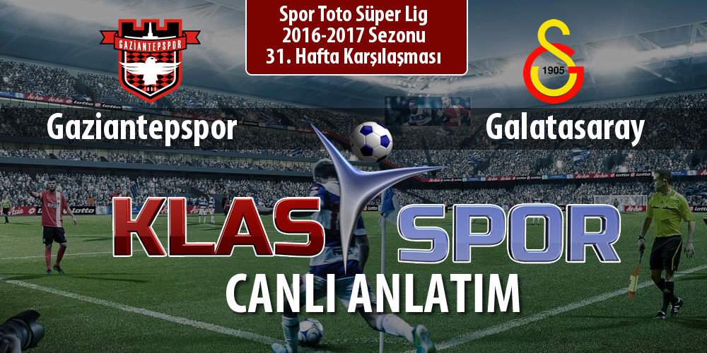 Gaziantepspor - Galatasaray maç kadroları belli oldu...