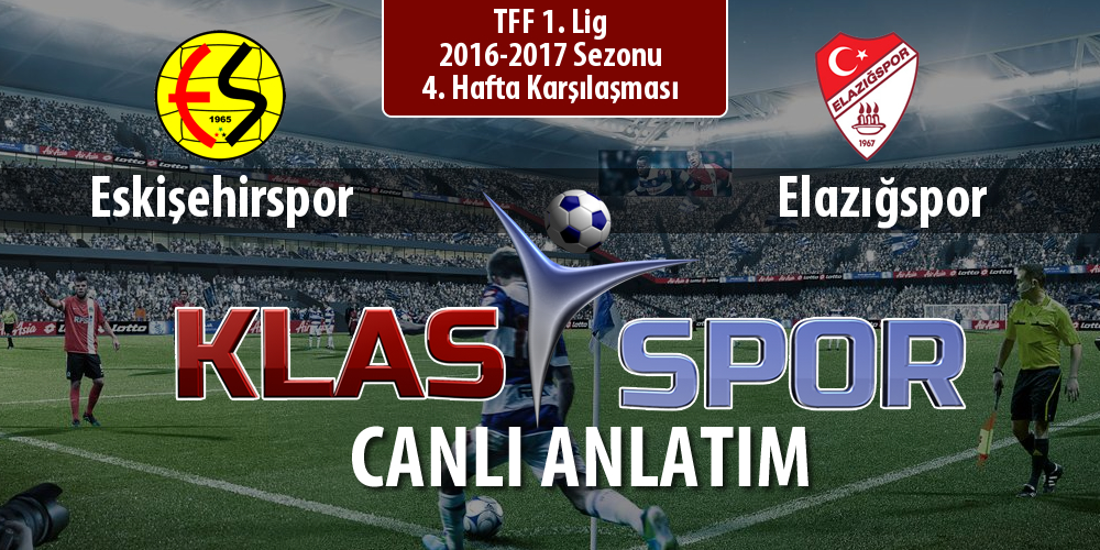 Eskişehirspor - Elazığspor maç kadroları belli oldu...