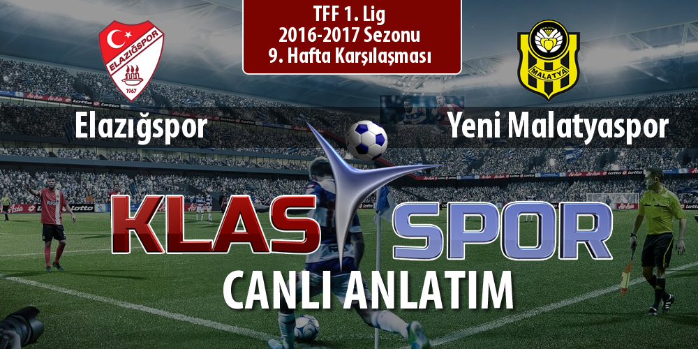 İşte Elazığspor - Yeni Malatyaspor maçında ilk 11'ler