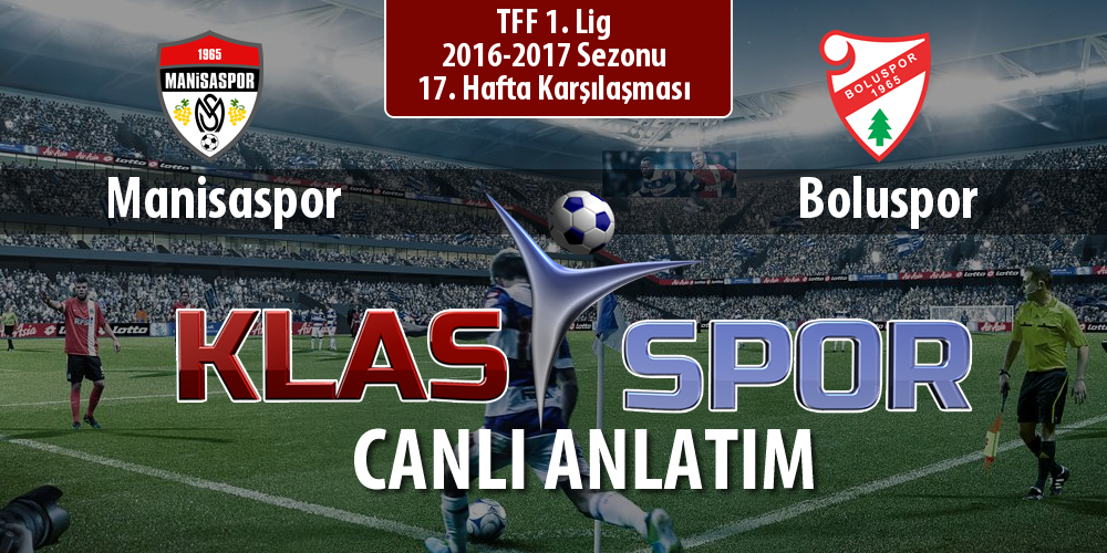 Manisaspor - Boluspor maç kadroları belli oldu...