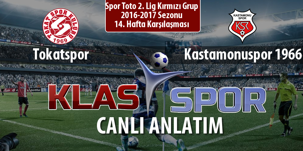 Tokatspor - Kastamonuspor 1966 sahaya hangi kadro ile çıkıyor?