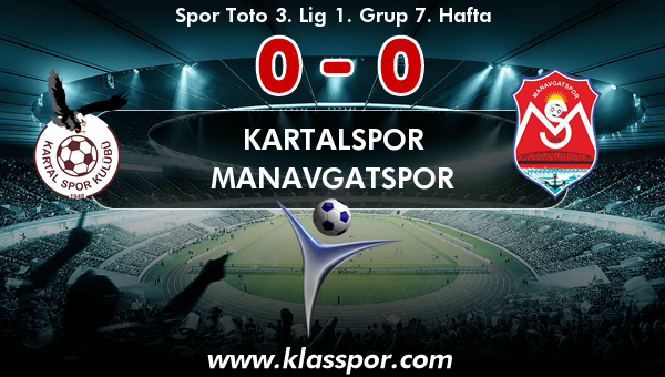 Kartalspor 0 - Manavgatspor 0