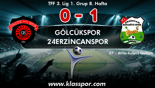 Gölcükspor 0 - 24Erzincanspor 1