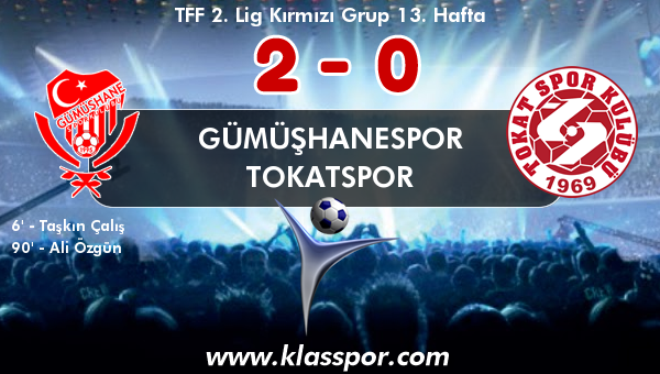 Gümüşhanespor 2 - Tokatspor 0