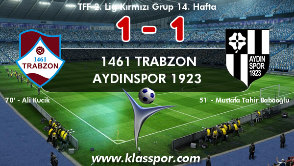 1461 Trabzon 1 - Aydınspor 1923 1