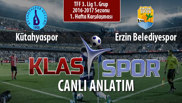 İşte Kütahyaspor - Erzin Belediyespor maçında ilk 11'ler