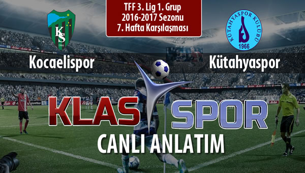 İşte Kocaelispor - Kütahyaspor maçında ilk 11'ler