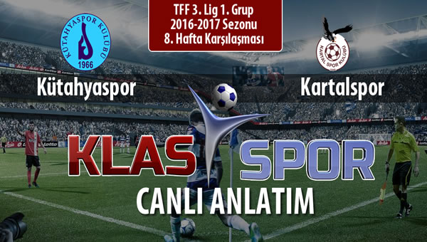 İşte Kütahyaspor - Kartalspor maçında ilk 11'ler