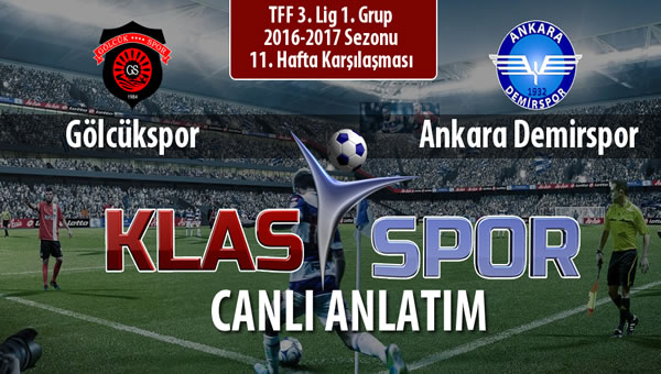 Gölcükspor - Ankara Demirspor sahaya hangi kadro ile çıkıyor?