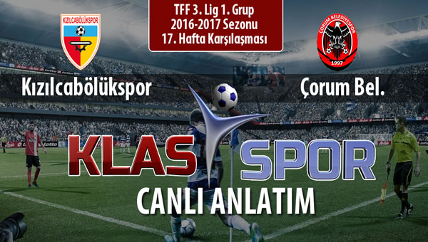 İşte Kızılcabölükspor - Çorum Bel. maçında ilk 11'ler