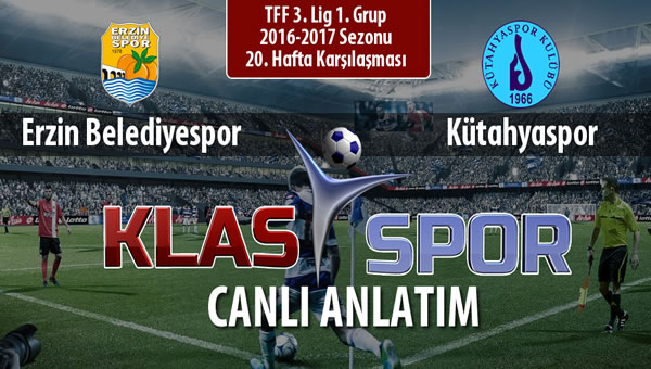 Erzin Belediyespor - Kütahyaspor maç kadroları belli oldu...