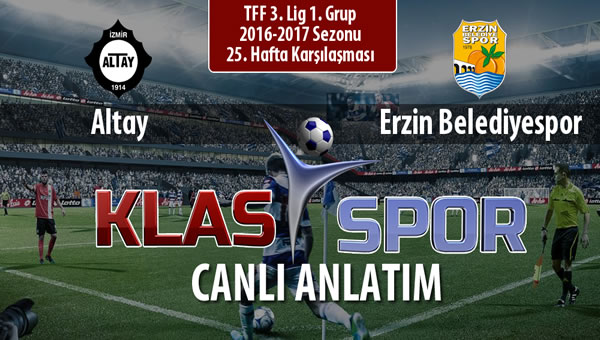 İşte Altay - Erzin Belediyespor maçında ilk 11'ler