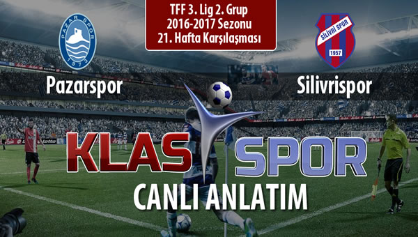 Pazarspor - Silivrispor sahaya hangi kadro ile çıkıyor?