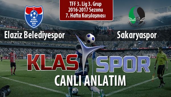 Elaziz Belediyespor - Sakaryaspor maç kadroları belli oldu...