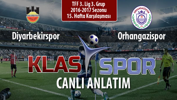 Diyarbekirspor - Orhangazispor maç kadroları belli oldu...