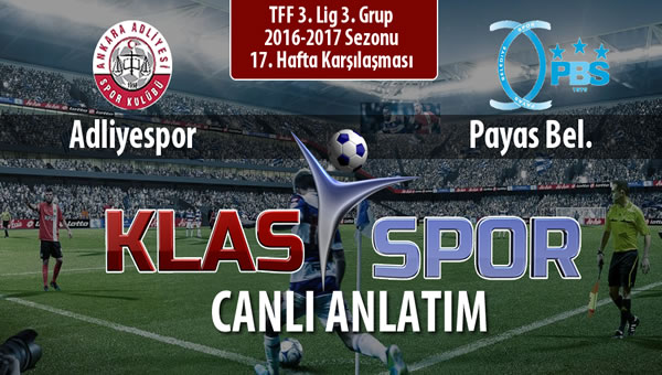 İşte Adliyespor - Payas Bel. maçında ilk 11'ler