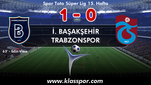 İ. Başakşehir 1 - Trabzonspor 0