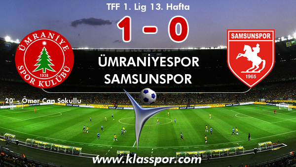 Ümraniyespor 1 - Samsunspor 0