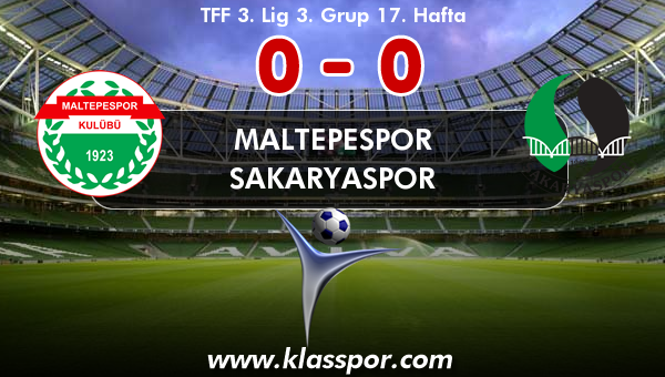 Maltepespor 0 - Sakaryaspor 0